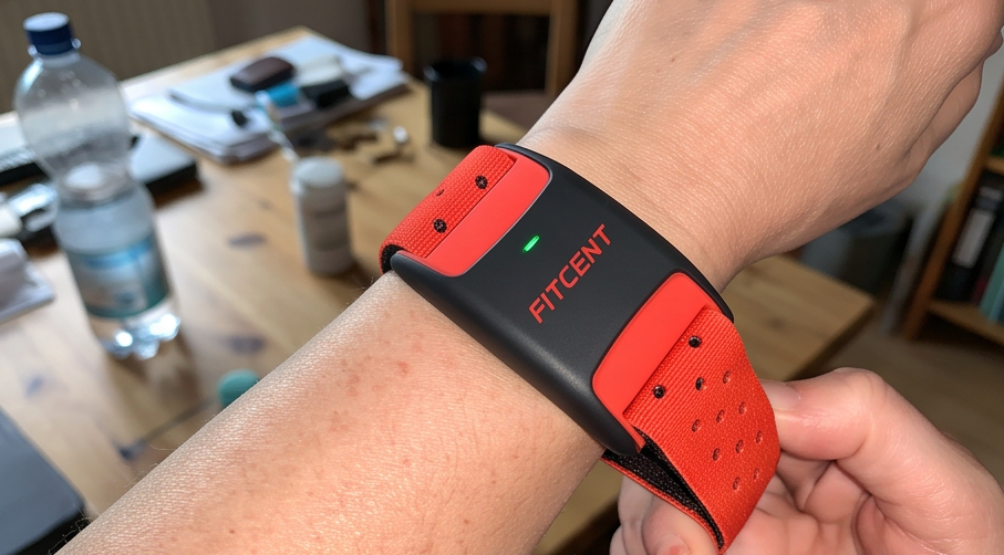 FITCENT Herzfrequenz Armband im Test: Präzise Herzfrequenzmessung für Fitness-Apps