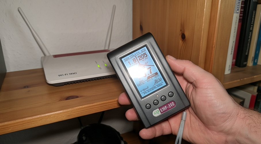 GQ EMF-390 im Test: Effektives 3-in-1 Messgerät für elektromagnetische Strahlung