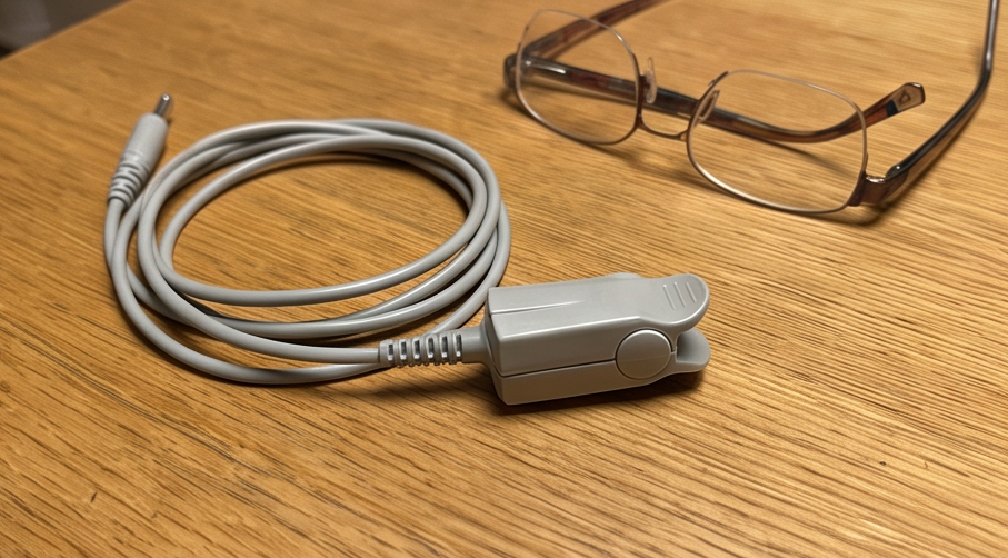 healthtree bluetooth fingerpulsoximeter modell c Ansicht der Verarbeitung