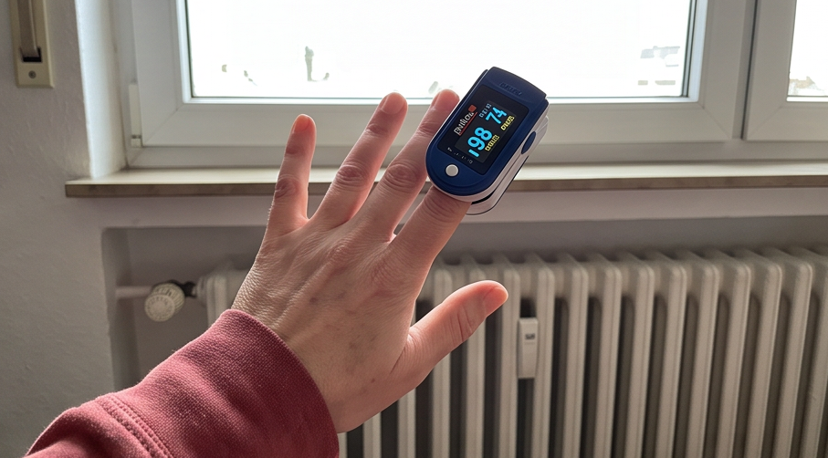 Das Gerät im Testlauf