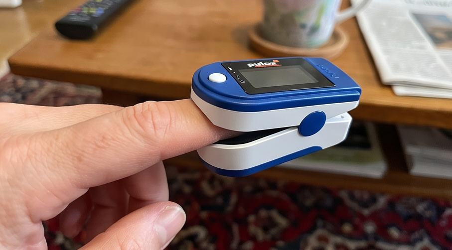 homedics pulsoximeter px 101 im Alltag