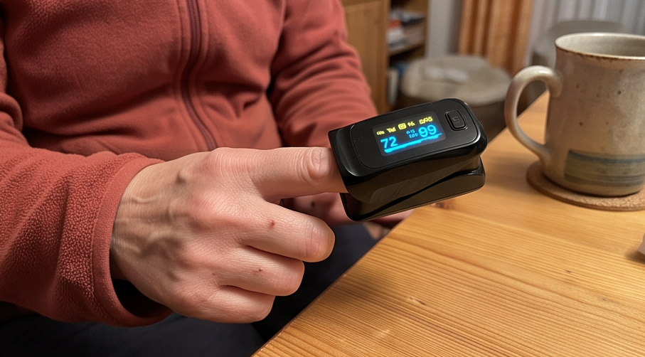 Medicinalis Fingerpulsoximeter im Test: Präzise Messung von SpO₂ und Puls
