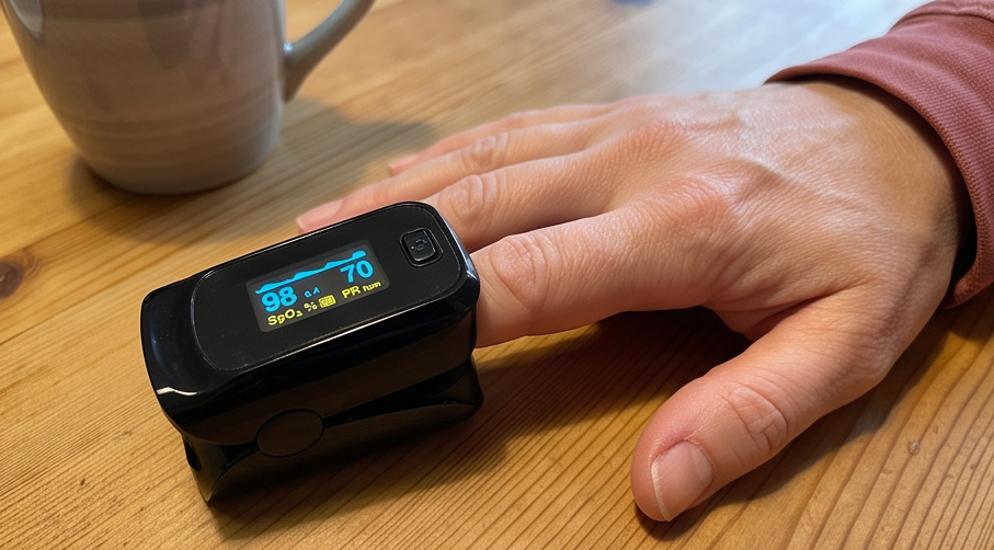 Medicinalis Pulsoximeter Finger im Test: SpO2 und Puls zuverlässig messen