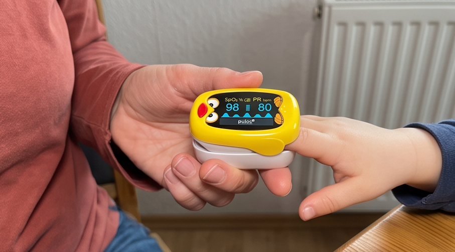 Pulox PO-210B Kinderpulsoximeter im Test: Präzise Messung für Kinder und Kleinkinder