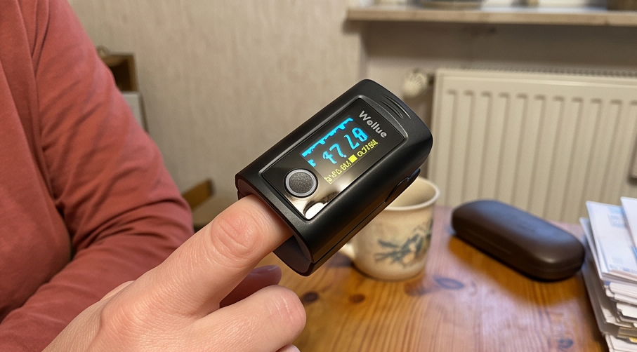 ViATOM Pulsoximeter im Test: Genaues Sauerstoffmessgerät mit Bluetooth und Offline-Speicher