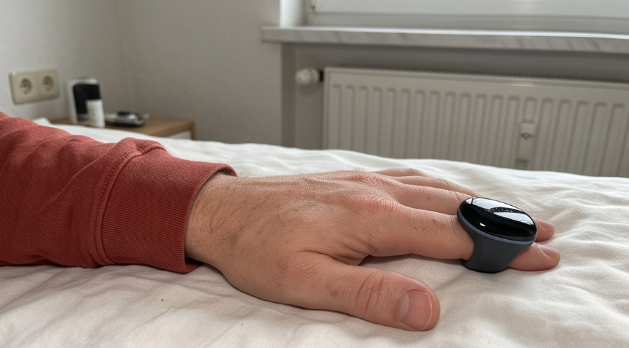 Wellue O2Ring Fingertip Schlafmonitor im Test: Pulsoximeter zur SpO2-Überwachung und Herzfrequenzmessung
