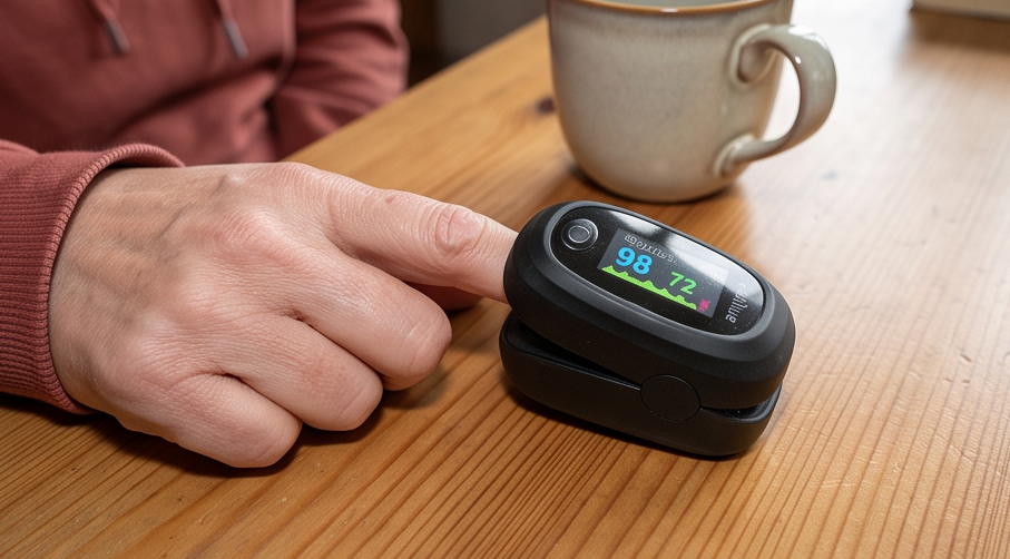 Wellue Pod-2W im Test: Präzises Pulsoximeter mit Bluetooth und App-Funktionen